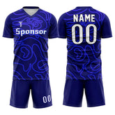 Custom Voltaic Stripes Team Soccer Jersey Uniform Set
