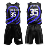 tteamwear custom basketball jersey set for adult