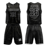 tteamwear custom basketball jersey set for adult