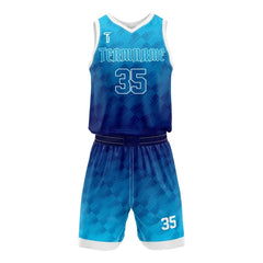 Custom Marine Basketball Jersey Uniform
