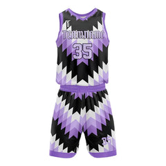Custom Degistripe Basketball Jersey Uniform