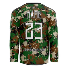 Army Camo Custom Paintball Jersey