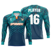Custom Stealth Long Sleeve Rugby Social Jersey
