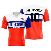 Custom USA Pro Match Rugby Jersey