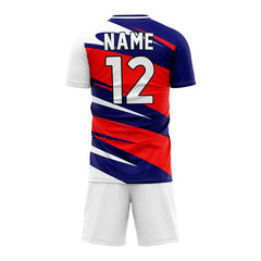 Custom Interlaced Team Soccer Jersey Uniform Set