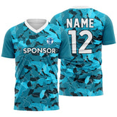 Dynamic Camo Custom Team Adult Youth Soccer Jersey