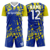 Striker Burst Custom Team Soccer Jersey Set