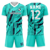 Sapphire Trace Custom Team Soccer Jersey Set