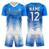 Chevron Custom Team Soccer Jersey Set