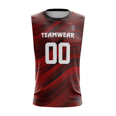 Lava Stream Compression 7V7 Flag football Jersey 3D front
