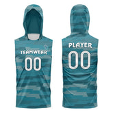 Voyager Hooded Compression 7V7 Flag football Jersey 3D effect