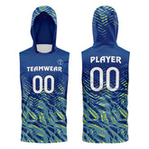 Mystic Wave Hoodie Compression 7V7 Flag football Jersey 3D effect