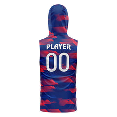 Patriot Band Hoodie Compression 7V7 Flag football Jersey 3D back