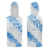 Polar Hoodie Compression 7V7 Flag football Jersey 3D effect