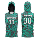 Pixel Hoodie Compression 7V7 Flag football Jersey 3D effect