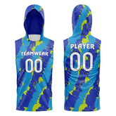 Onyx Hoodie Compression 7V7 Flag football Jersey 3D effect