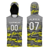 Flare Hoodie Compression 7V7 Flag football Jersey 3D effect
