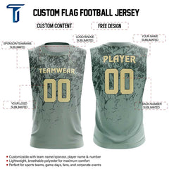 Urban Crack Compression 7V7 Flag football Jersey custom content