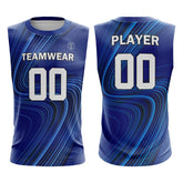 Electric Flow Compression 7V7 Flag football Jersey 3D effect