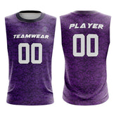 Granite Fade Compression 7V7 Flag football Jersey 3D effect