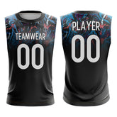 Neon Chaos Compression 7V7 Flag football Jersey 3D effect