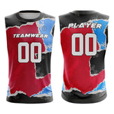 Warzone Patch Compression 7V7 Flag football Jersey 3D effect