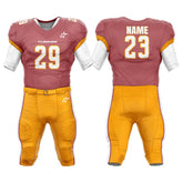 200 Series American Football Jersey & Integrated Pants 3D effect