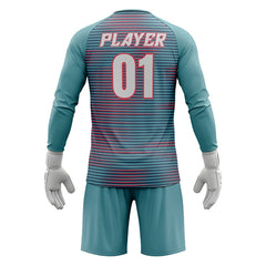 Custom Mystic Wave Soccer Goalkeeper Jersey Set