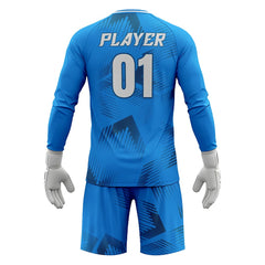 Custom Velocity Fade Soccer Goalkeeper Jersey Set