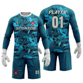 Custom Dynamic Camo Soccer Goalkeeper Jersey Set