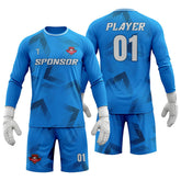 Custom Velocity Fade Soccer Goalkeeper Jersey Set