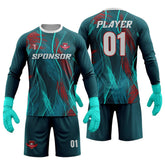 Custom Crosshatch Soccer Goalkeeper Jersey Set