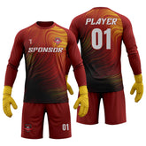 Custom Blaze Soccer Goalkeeper Jersey Set