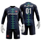 Custom Argyle Soccer Goalkeeper Jersey Set