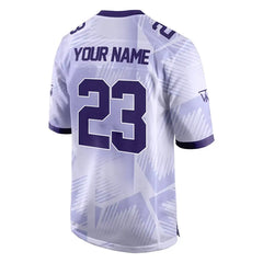 Custom Elite Violet Authentic Football Jersey