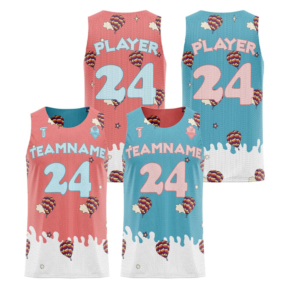 tteamwear custom reversible jersey