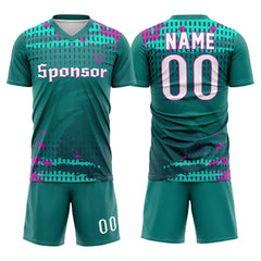 Custom Nebula Team Soccer Jersey Uniform Set