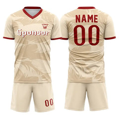 Custom Feathers Team Soccer Jersey Uniform Set