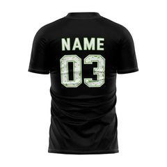 Green Stripes Custom Team Adult Youth Soccer Jersey
