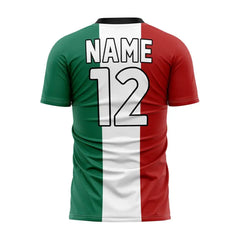 Custom Mexico Flag Team Soccer Jersey