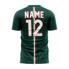 Custom Green Mexico Soccer Jersey