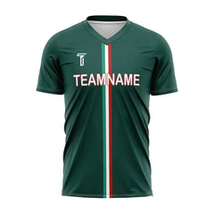 Custom Green Mexico Soccer Jersey