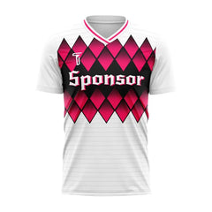 Custom Diamond Gradient Team Soccer Jersey