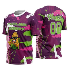 Peeling Corny Pulse Custom Cornhole Jersey