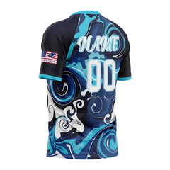 Pioneer Wave Custom Cornhole Jersey