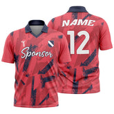 Russet Trace Polo Shirt 3D effect