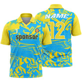 Custom Team Tropical Adult Youth Polo Shirt