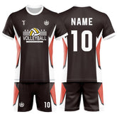 tteamwear custom volleyball jersey