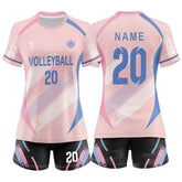 tteamwear custom volleyball jersey