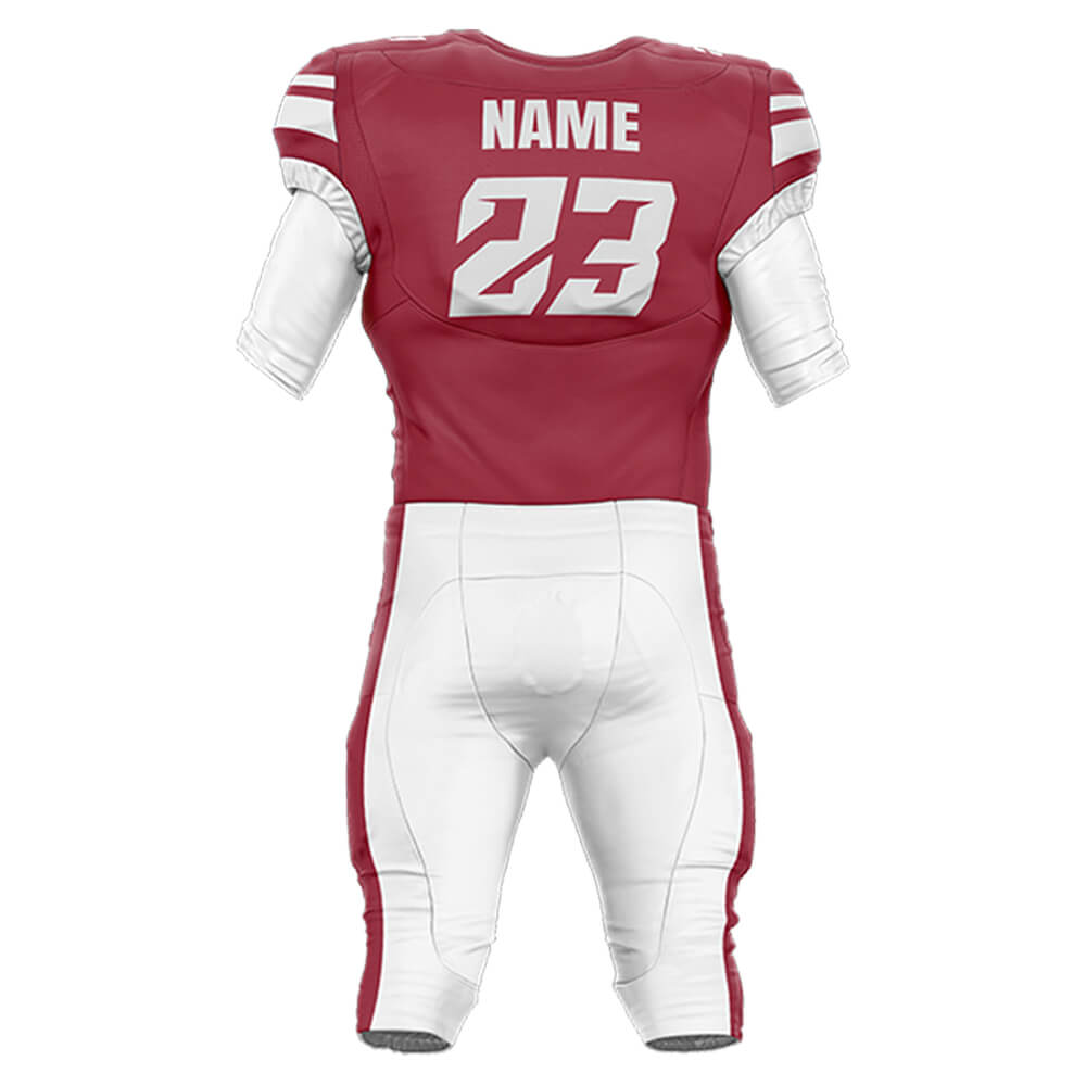 200 Series American Football Jersey & Integrated Pants 3D back